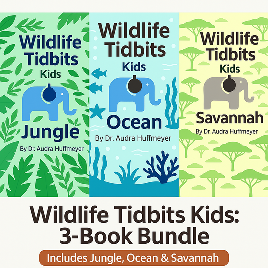3-Book Bundle – Jungle, Savannah & Ocean (Digital Download)
